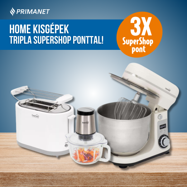 Home kisgépek TRIPLA SuperShop ponttal!
