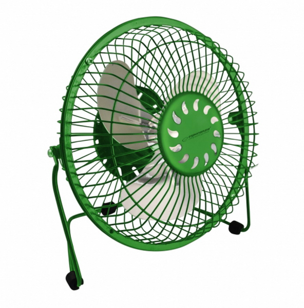 Yugo EA149G asztali USB ventilátor, 6 col, zöld