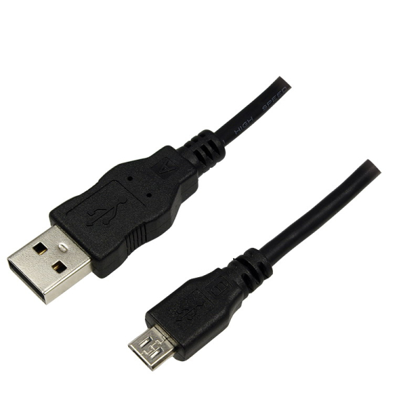 USB 2.0 A apa -> USB Micro apa kábel 1,8 m (CU0034)