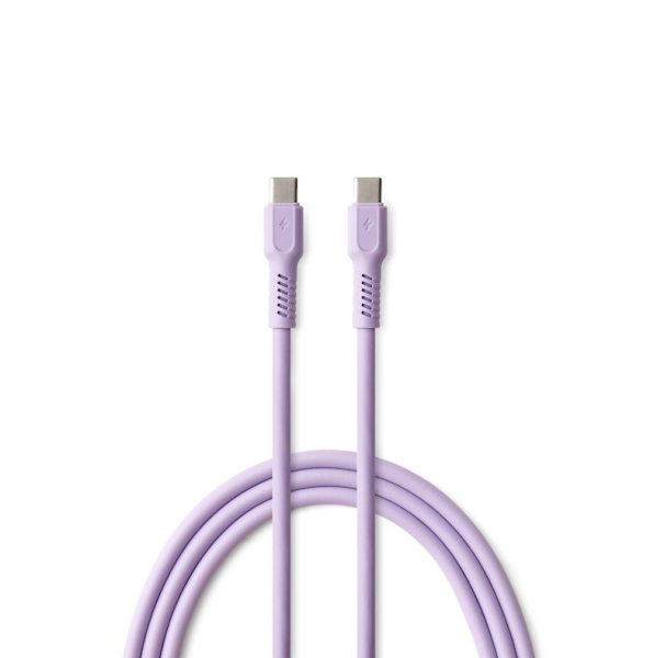 USB-C - USB-C kábel 1,8M levendula (COL729834)