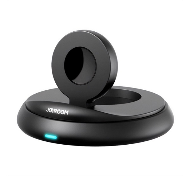 asztali töltő (3W, wireless, mágneses, Apple Watch töltő) FEKETE