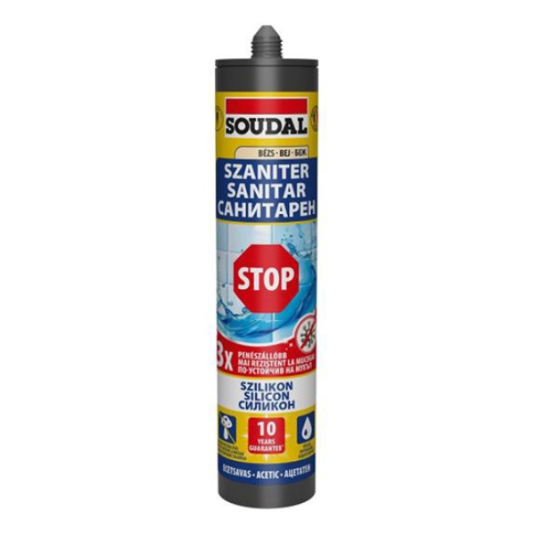 STOP szaniter szilikon 280 ml, bézs (8913023)
