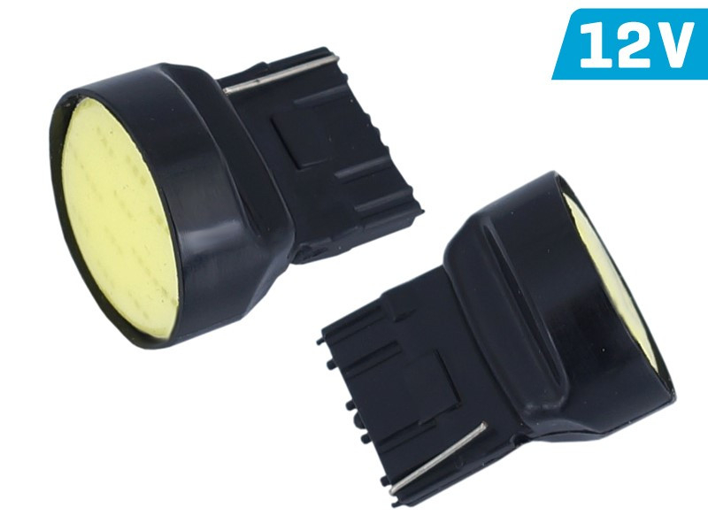 W21W(T20d) 12V COB LED - Canbus fehér színben - párban