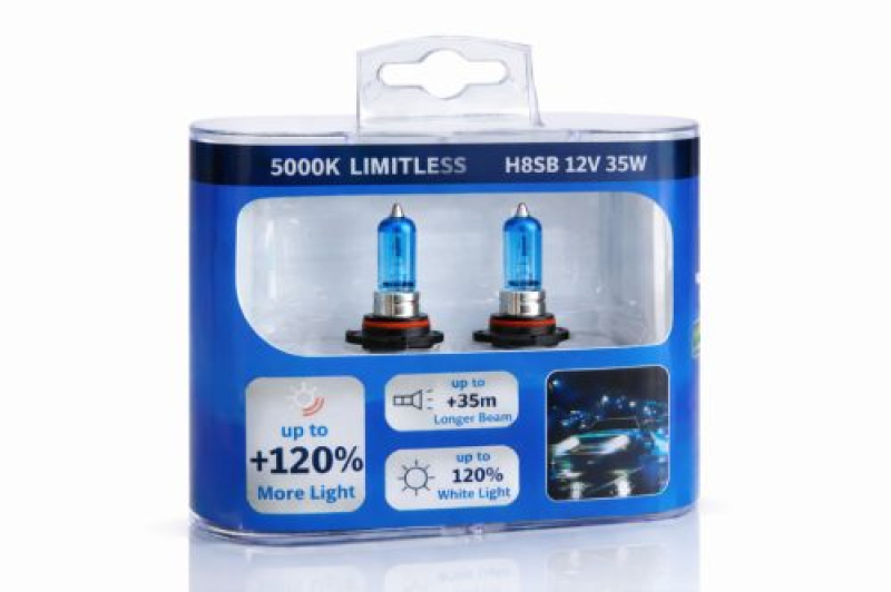 Halogén fényszóróizzó H8SB 12V / 35W +120% (H8SB120)