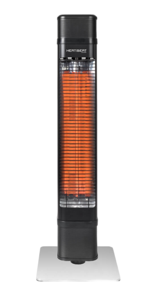 Heat and Beat okos álló infra elektromos teraszfűtő, 2000W