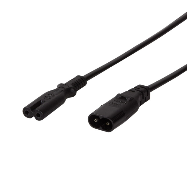 Logilink tápkábel hosszabbító, IEC C7 - IEC C8, 2 m (CP129)