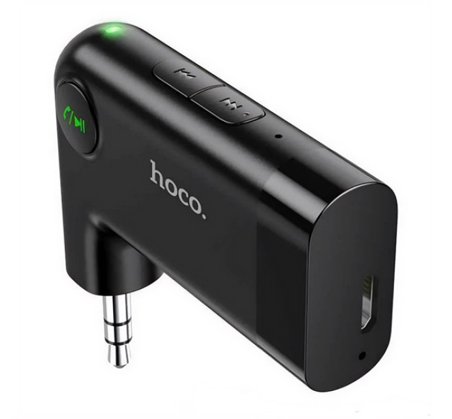 E53 bluetooth FM transmitter microUSB aljzat (v5.3, 3.5mm jack, mikrofon) FEKETEE53_B