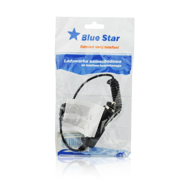 BlueStar Autós Micro-USB töltő (1A) (BS183798)
