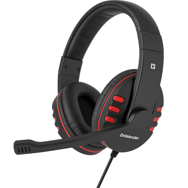 Warhead G-160 fekete gamer fejhallgató, 2,5 m-es kábel