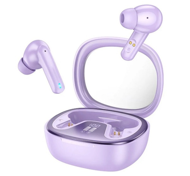 EQ6 bluetooth fülhallgató SZTEREO (v5.3, TWS, mikrofon + töltőtok) LILAEQ6_P
