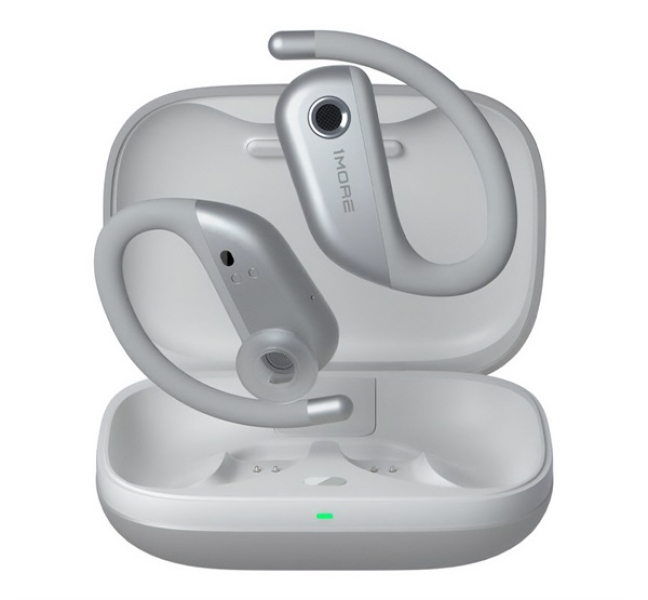FIT OPEN bluetooth fülhallgató SZTEREO (v5.3, TWS, mikrofon, IPX5, fülre akasztható + töltőtok