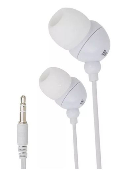 fülhallgató szilikonos fehér PLUGZ (MAX719111)