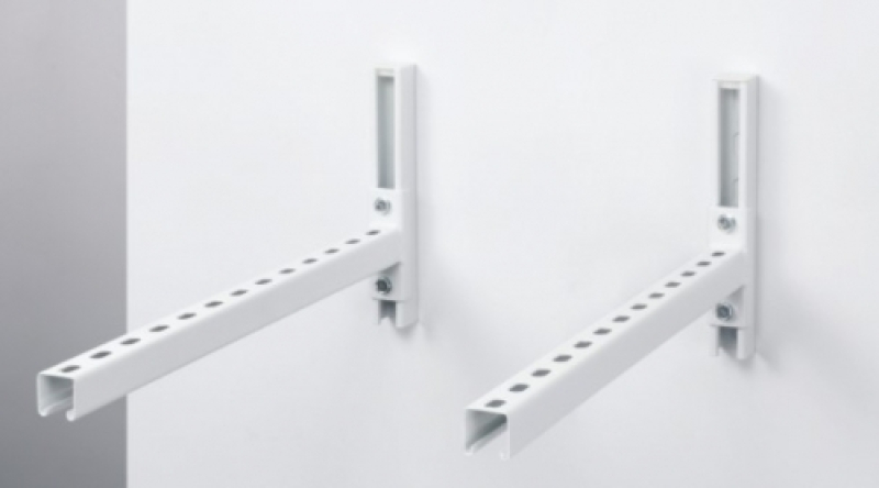 klímatartó fali konzol pár, 250x550x1,7mm, 180 kg (DELTONC-2)