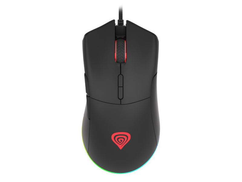 Krypton 290 Gamer egér 6400 DPI RGB fekete