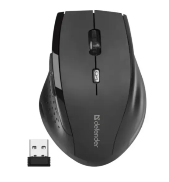 Vezeték nélküli optikai egér Accura MM-365 Fekete, 6D, 800-1600 dpi