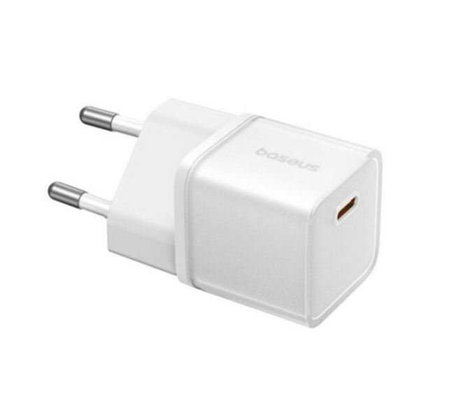 GaN5S hálózati töltő Type-C aljzat (20W, PD gyorstöltő 3.0, GaN5S) FEHÉR