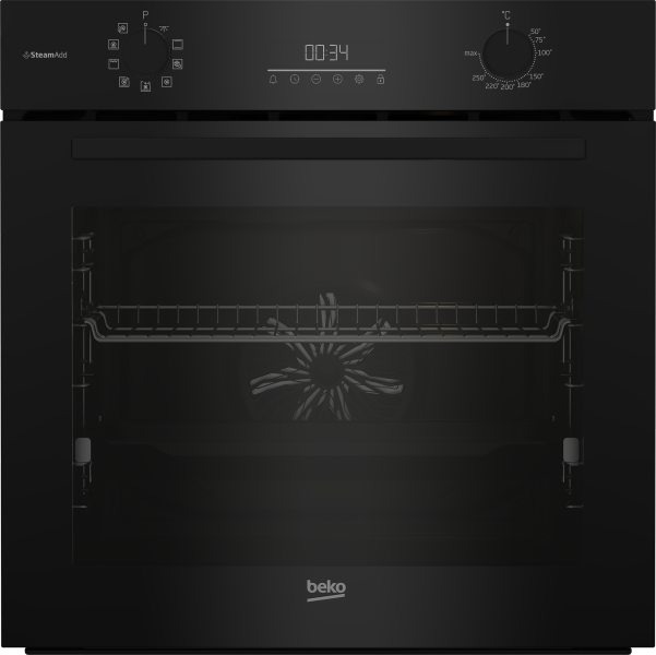 Beko BCBIS17300KSB beépíthető elektromos sütő 60 cm, 72 L