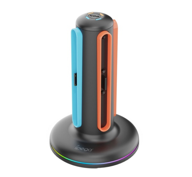 töltő állomás (4 Joy-Con kontroller egyidejű töltése, LED jelzés) FEKETE Nintendo Switch 2
