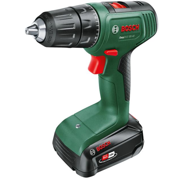 EasyDrill 18V-40 akkus fúró-csavarozó akku és töltővel (06039D8006)