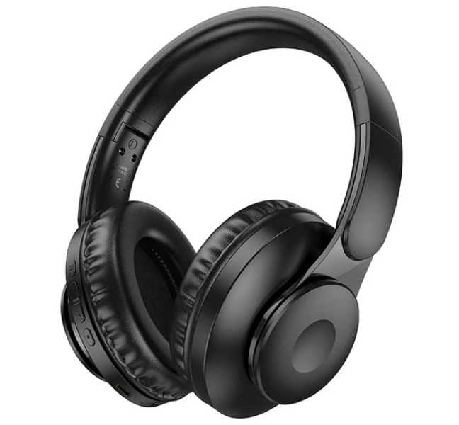 W45 bluetooth fejhallgató SZTEREO (v5.3, mikrofon, kártyaolvasó, összehajtható, 3.5mm jack aljz
