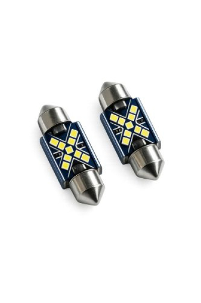 Canbus LED szofita izzó C5W 12-24V 31mm, 2 db (SMD-W17734_31)
