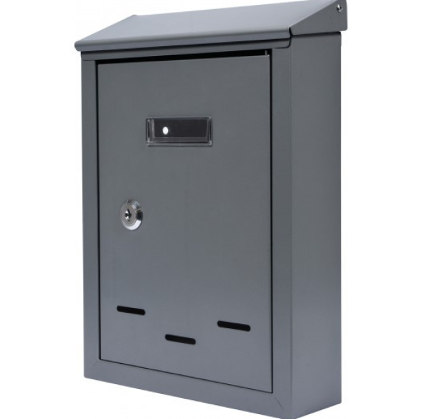 postaláda 285x200x60, szürke (TOY-78541)