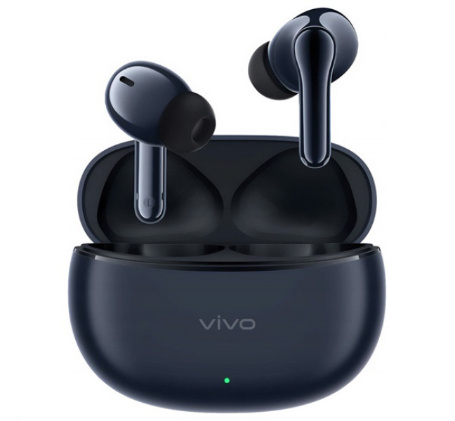 TWS 3E bluetooth fülhallgató SZTEREO (v5.3, TWS, mikrofon, aktív zajszűrő + töltőtok) SÖTÉTKÉK