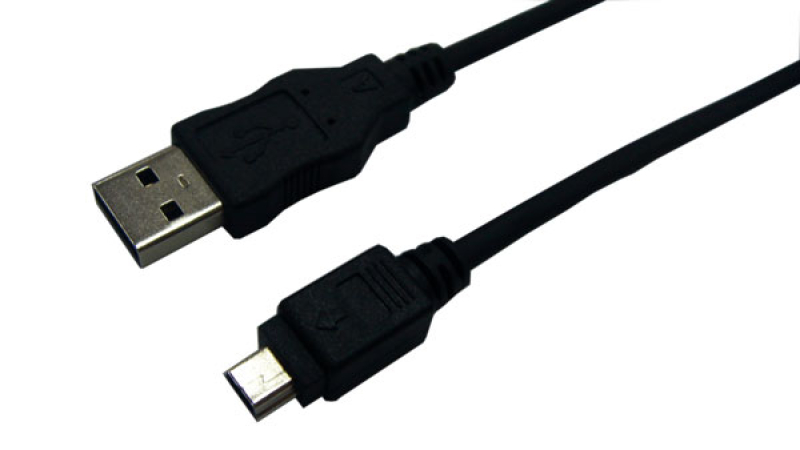 USB Kábel, USB 2.0, AM - Mini 5PM, 1,8m (CU0014)