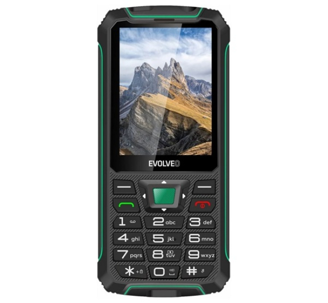 Strongphone W4 mobiltelefon (Dualsim) FEKETE/SÖTÉTZÖLD