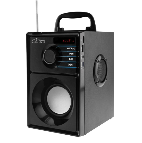 Boombox Silver Bluetooth hangszóró (MT3179)