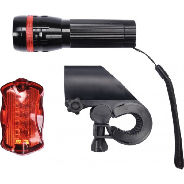 LED kerékpár lámpa szett, 3W (TOY-88422)