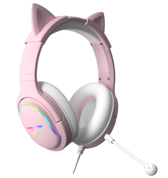 Multi Spectra LED Gamer Fejhallgató Sweety Pink (SA5684-1)