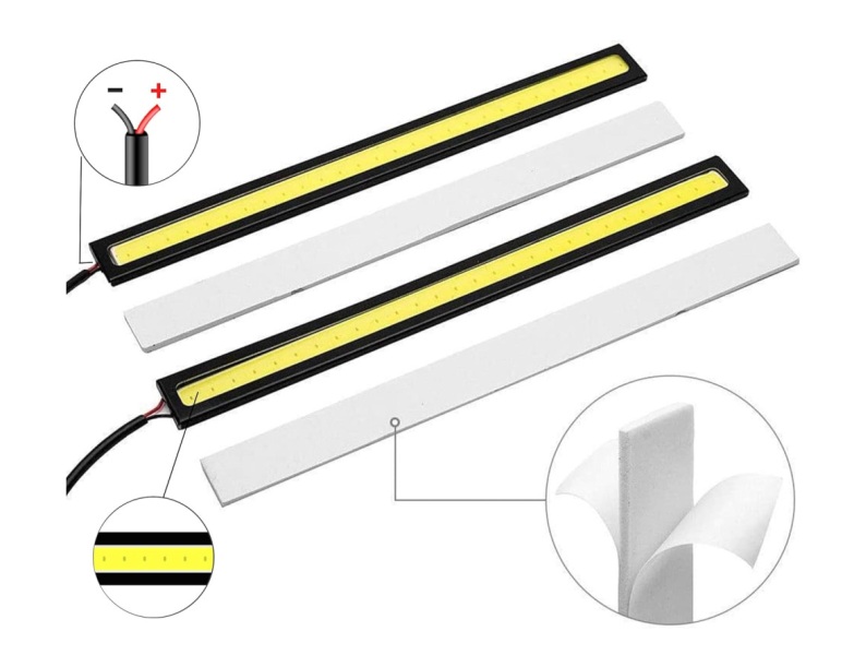 COB LED nappali menetfény 17 cm (24036)