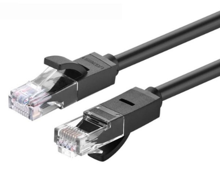 UGREEN NW102 Cat 6 U/UTP LAN kábel 1m, fekete (20159_)