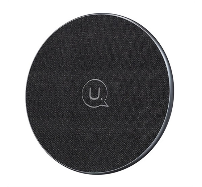 asztali töltő (15W, gyorstöltő, wireless) FEKETE