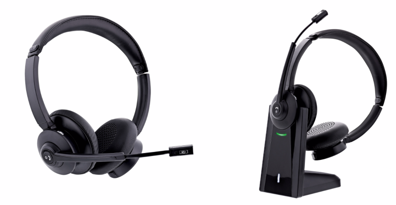TNB ACTIV1000X bluetooth és wireless headset töltő/tartó egységgel
