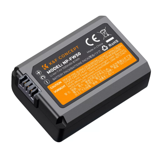 K&F Concept FW50 akkumulátor, 1100mAh (KF-28-0015V3)