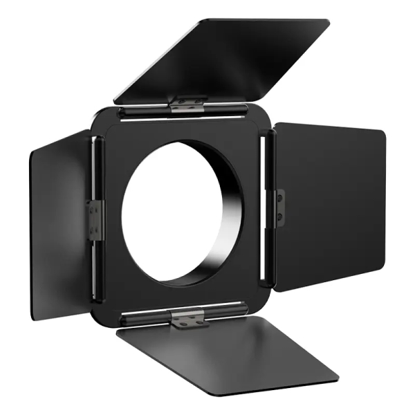L059GBB1 4 szárnyú fényterelő előtét, mini Bowens csatlakozás, 4-leaf barndoors (UL-L059GBB1)
