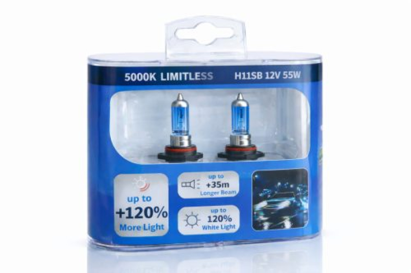 Halogén fényszóróizzó H11SB 12V 55W +120% (H11SB120)