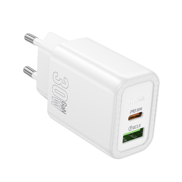 N63 Gentle USB-C + USB-A PD30W+QC3.0 töltő(EU)