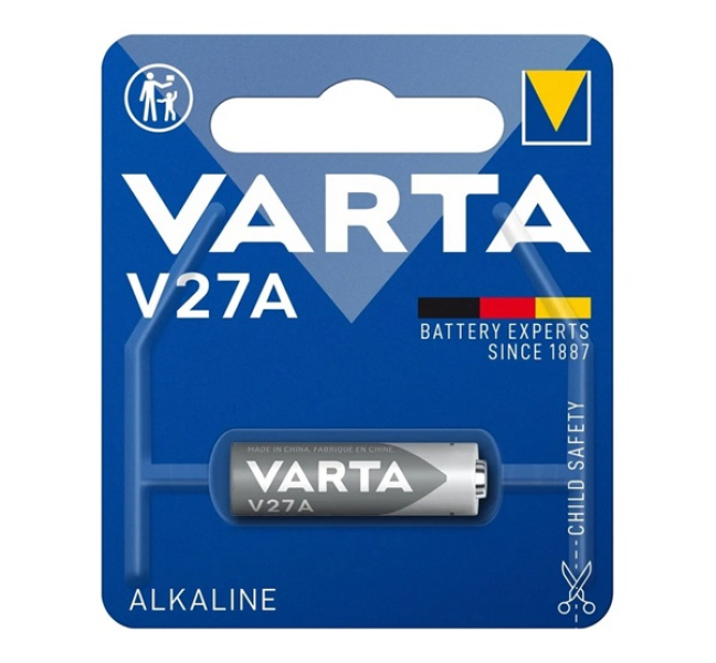 tartós elem (V27A, 12V, alkáli) 1db/csomag
