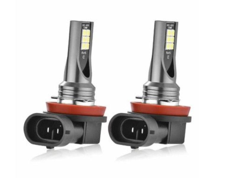 Canbus LED izzó, 10-30V, 7,5W, 2 db (SMD-H11-12SMD)
