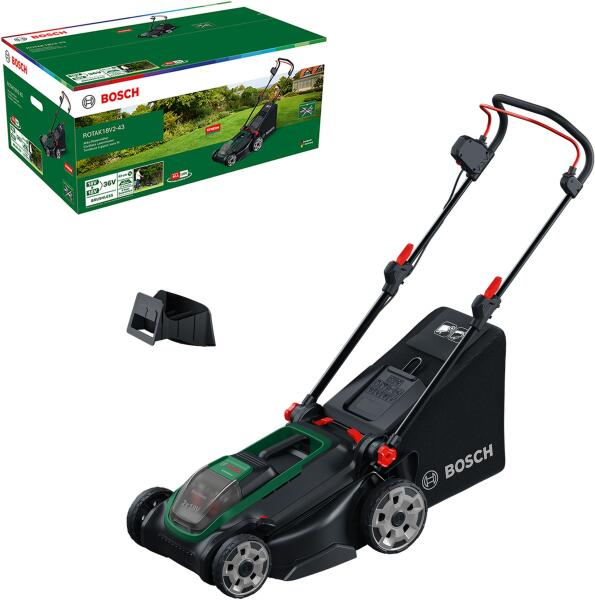 Rotak 18V2-43 akkus fűnyíró akku és töltő nélkül (06008B9L01)