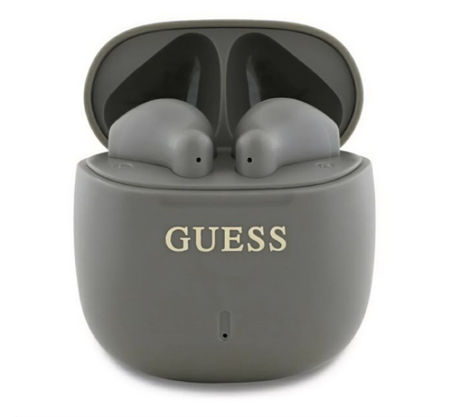 GUESS PRINTED CLASSIC LOGO bluetooth fülhallgató SZTEREO (v5.3, TWS, mikrofon, IPX4 + töltőtok) SZÜR