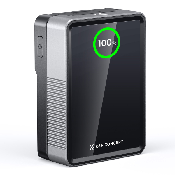 K&F Concept V-Mount Mini Pro akkumulátor, 3400mAh (KF-28-0059)