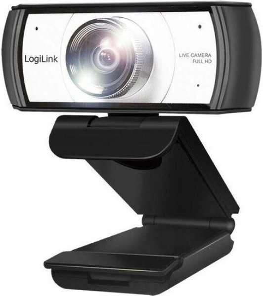 Logilink Konferencia HD USB webkamera, 120 , kettős mikrofon, kézi fókusz
