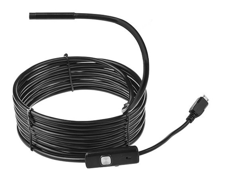 USB Endoszkóp LED világítással, 5 m