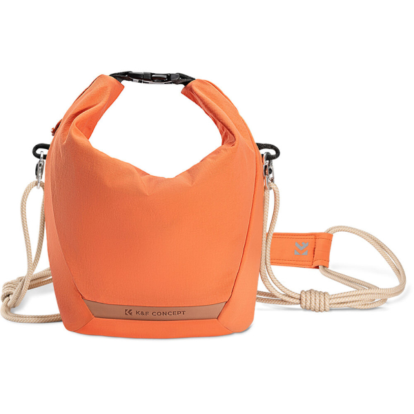 K&F Concept Urban Wander 11, 5L, fotós oldaltáska, narancs (KF-13-168)