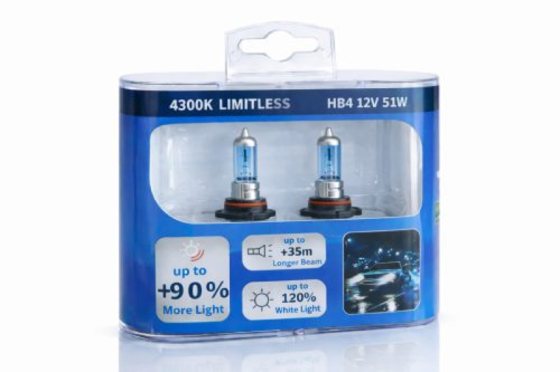 Halogén fényszóróizzó H9006SB / HB4 12V / 55W +90% (H9006SB_HB490)