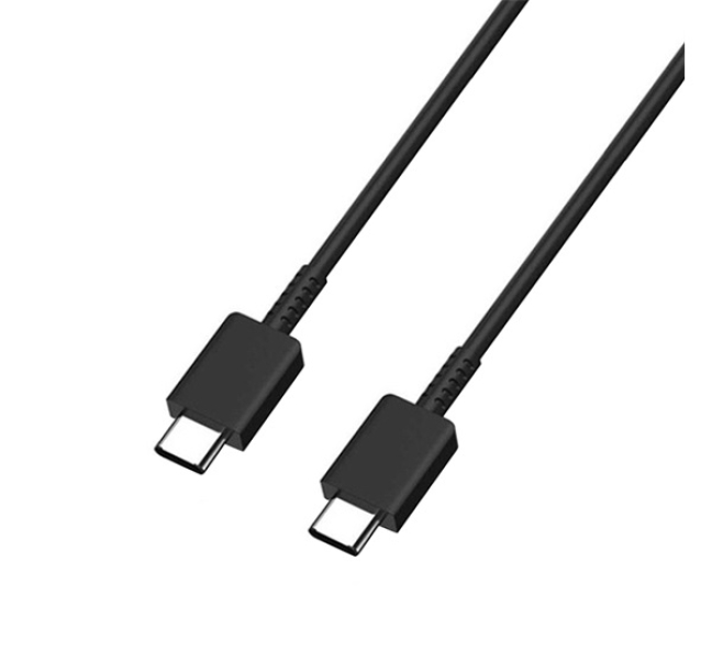 adatkábel (Type-C - Type-C, EP-DN980BBE, gyorstöltő, 100cm) FEKETE